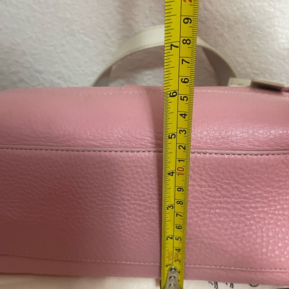 FINAL PRICE Vintage Coach Hamilton satchel bag #13091  Pink & White - Picture 13 of 16